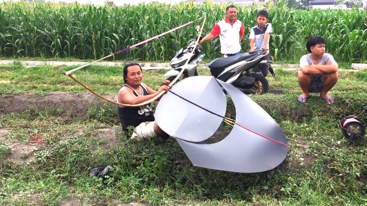 Ya Beginilah Kalau Seting Layangan Gapangan, Kadang Keberatan Sendaren Kadang ya Kurang Sendaren