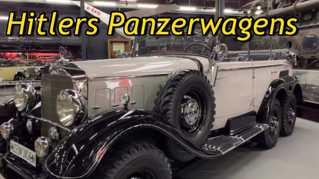 Hitler climbs into Mercedes 770K limo in rare colour footage