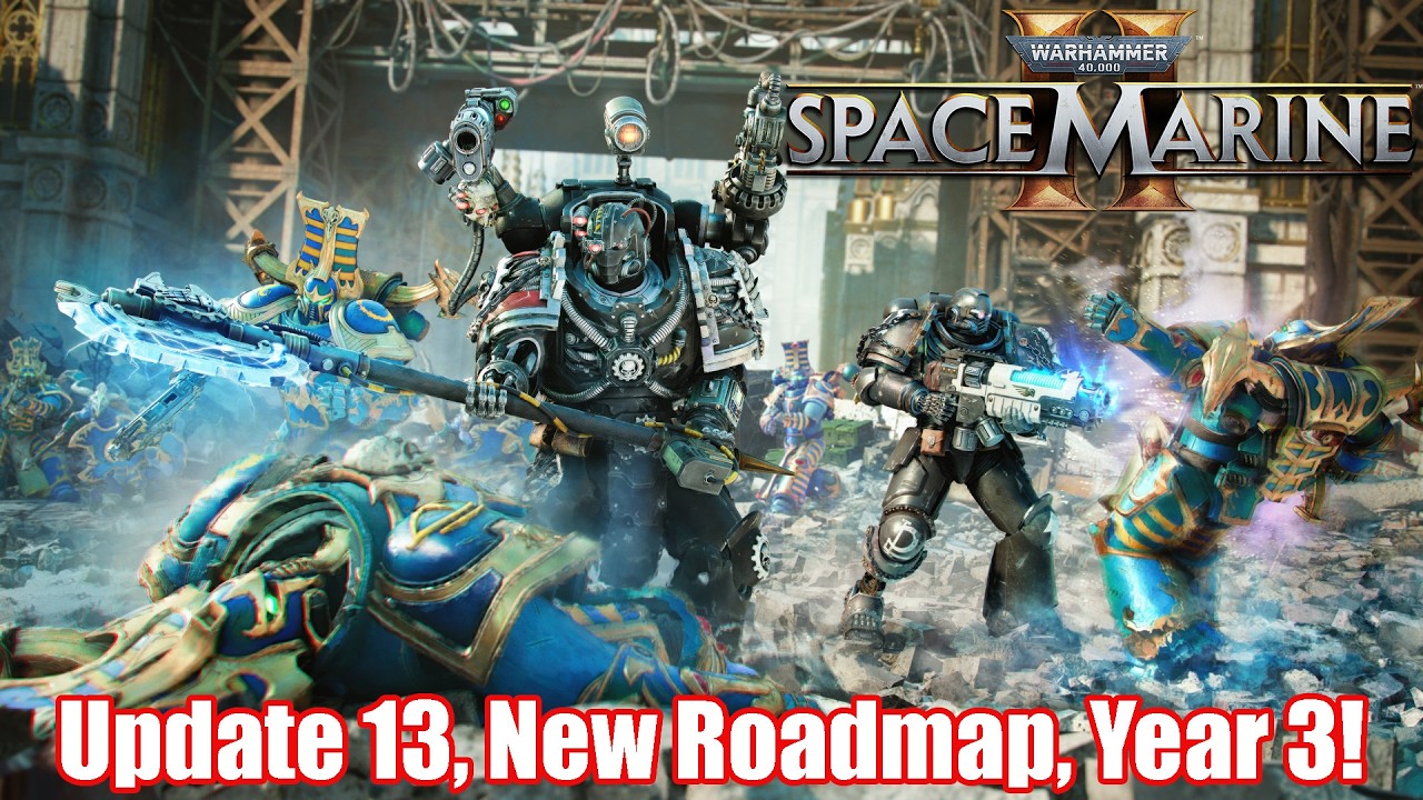 @ActingRelic Deep Dive on Update 13, New Roadmap, and Year 3 of Warhammer 40,000: Space Marine 2