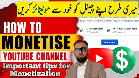 Best tips for YouTube channel monetization