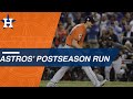Look back at the Astros' epic 2017 postseason run as they win the World Series