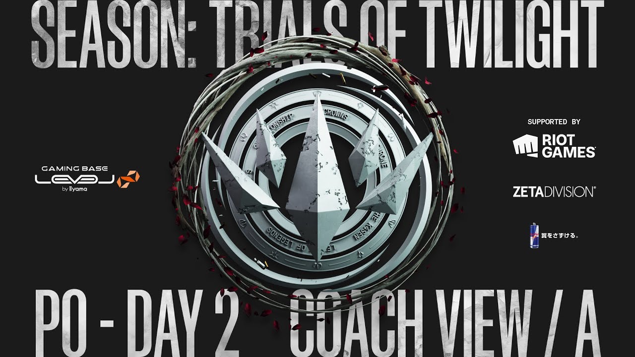 LTK Season: Trials of Twilight | Playoffs Day 2 | Coach View A (チームVC付き)