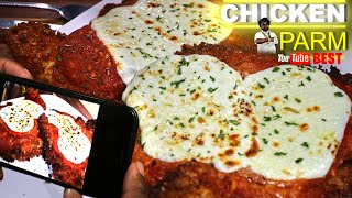 HOW TO MAKE CRISPY CHICKEN PARMESAN + HOMEMADE MARINARA SAUCE