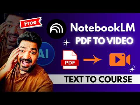 Pdt to video NotebookLM Full Guide