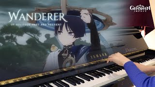 Wanderer Novatio Novena - Of Solitude Past And Present - Piano Arrangement Genshin Impact