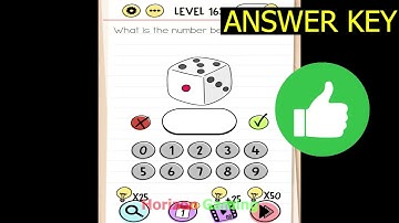Brain Test Tricky Puzzles LEVEL 163 What is the number below the dice - Gameplay Walkthrough Android