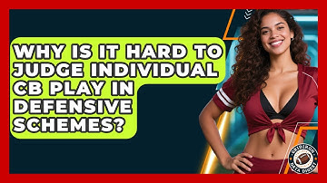 Why Is It Hard To Judge Individual CB Play In Defensive Schemes? - Gridiron Data Digest