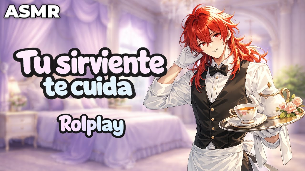 🍷Tu sirviente cuida de ti | ASMR en Español | Atención personal, SoftSpoken, Rolplay