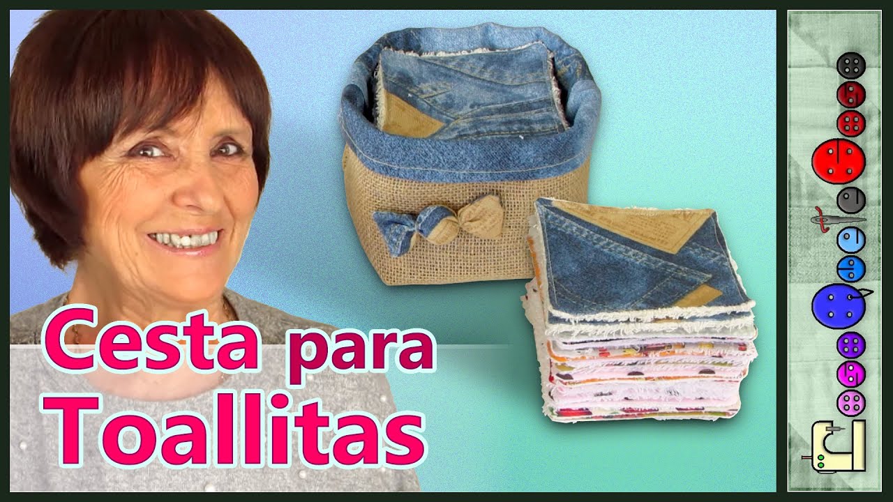 Cesta para Toallitas Desmaquilladoras  [Tutorial]