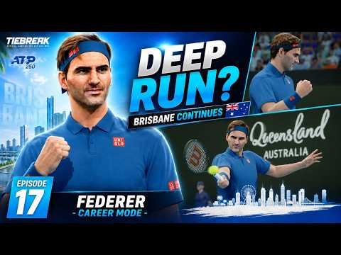 A DEEP RUN FOR FEDERER IN AUSTRALIA?! | TieBreak Career Mode
