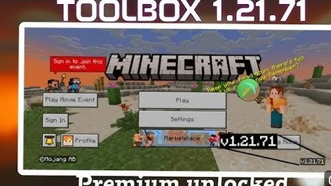 MCPE Toolbox 1.21.71  | New UPDATE 32-Bit HACK - (New FEATURES UNLOCKED!