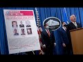 El Departamento de Justicia estadounidense presenta cargos contra seis agentes rusos