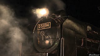 【蒸気機関車】D51194 ライトアップ撮影会・模擬運転実演　2026.5.5　Japanese Steam Locomotive   D51