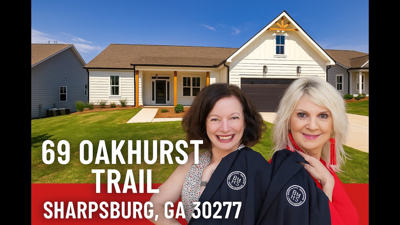 🏡 Walk Through the Hickory Plan at 69 Oakhurst Trail, Sharpsburg, GA!