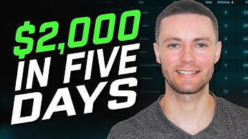Ik verdiende $ 2.000 in 5 dagen met sportweddenschappen met OddsShopper Portfolio EV (volledige t...