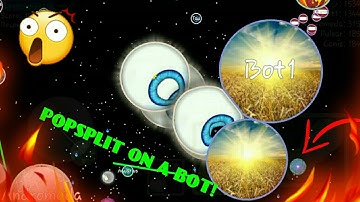 NEBULOUS-1099%IMPOSSIBLE TRICK!100 BOTS VS ME+POPSPLIT ON A BOT & DOUBLESPLITS!BOT SERVER TAKEOVER