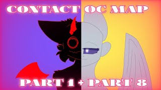 Cpntact OC map // part 1 + part 8
