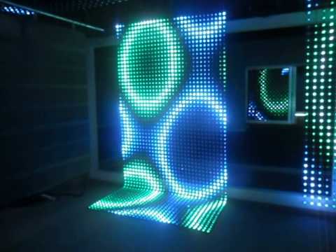 led outdoor flexible screen youtube
