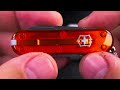 Detailed Victorinox Classic SD Swiss Army Knife Functions Close Look