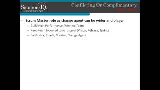 Scrummaster Vs PMP