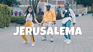 Video thumbnail of "JERUSALEMA DANCE - Master KG ft Nomcebo | Dance98 |@tileh_pacbro"