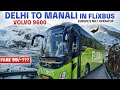 Flixbus in india    delhi to manali in luxury volvo 9600  flixbus india review