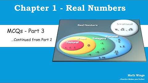 10th CBSE MCQs - Chapter 1: Real Numbers - Part 3 || Term 1 MCQs