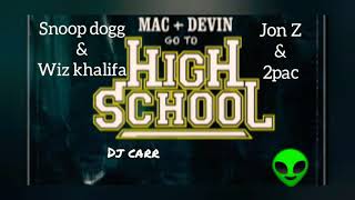 Snoop dogg_wiz khalifa "HIGH SCHOOL" jon Z 2pac (audio oficial) DJ CARR