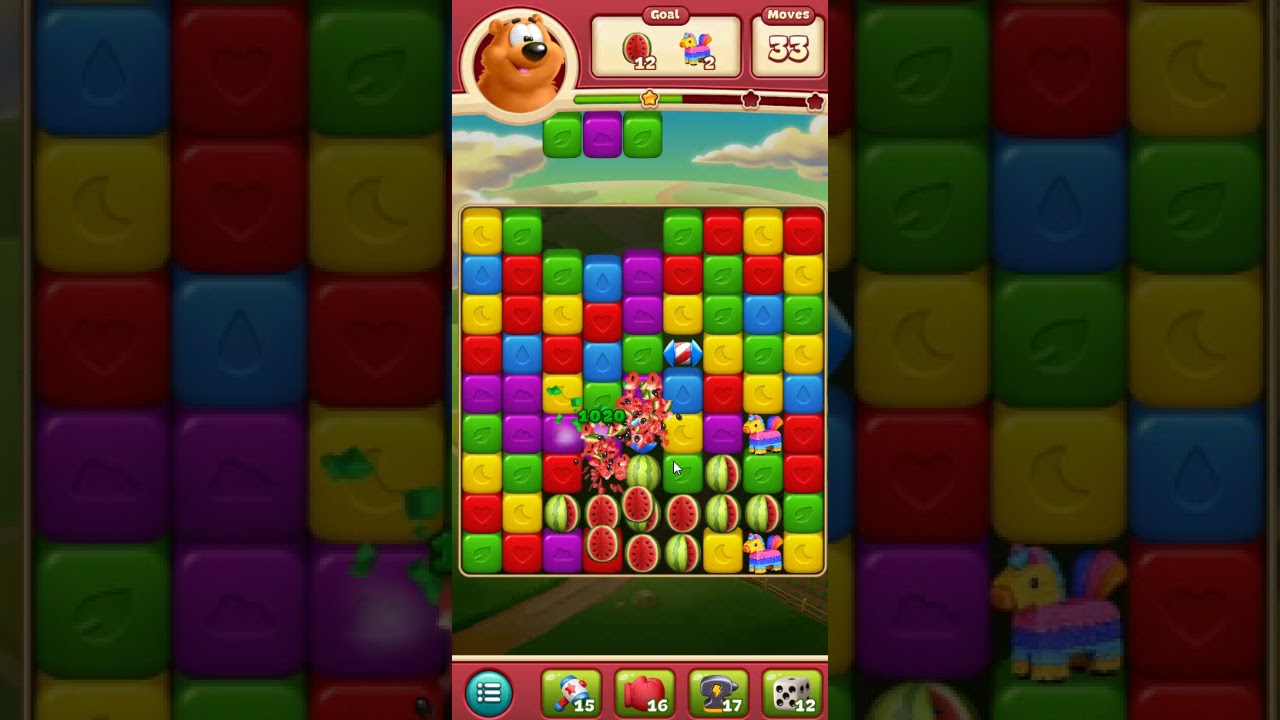Toon Blast level 252 no boosters 😈