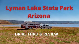 RV Camping at Lyman Lake State Park in St Johns, Arizona