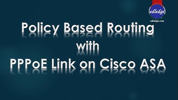 Policy Based Routing or PBR with PPPoE Internet & Cisco ASA