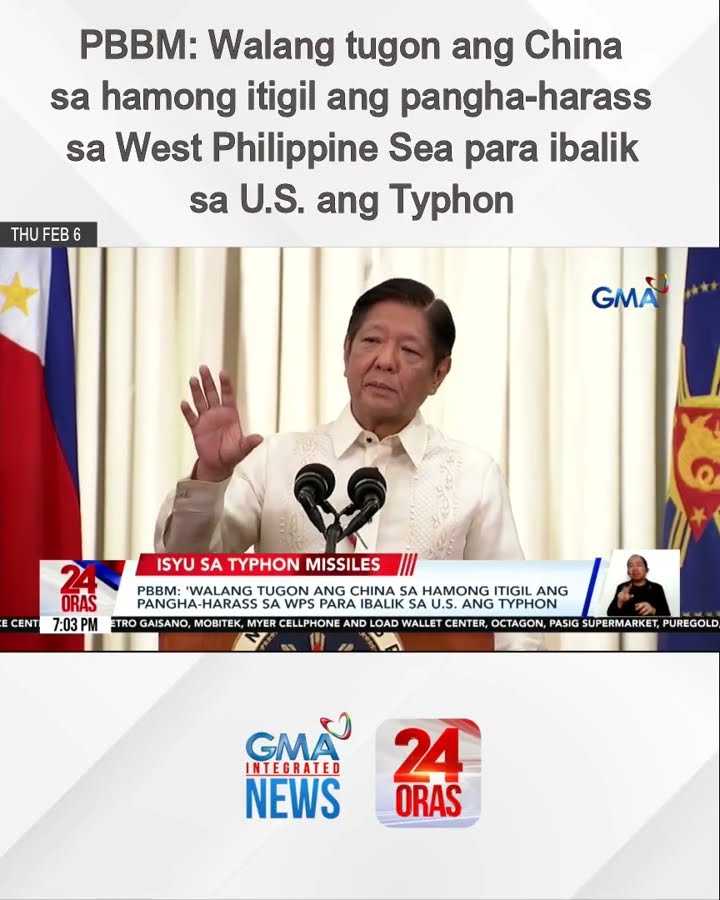 PBBM: Walang tugon ang China sa hamong itigil ang pangha-harass sa West Philippine Sea... | 24 Oras