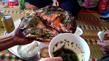 PA PỈNH TỘP. Ethnic Cuisine, Grilled fish bend. HBLife#7