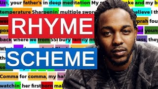 Kendrick Lamar - Mr. Morale | Rhyme Scheme