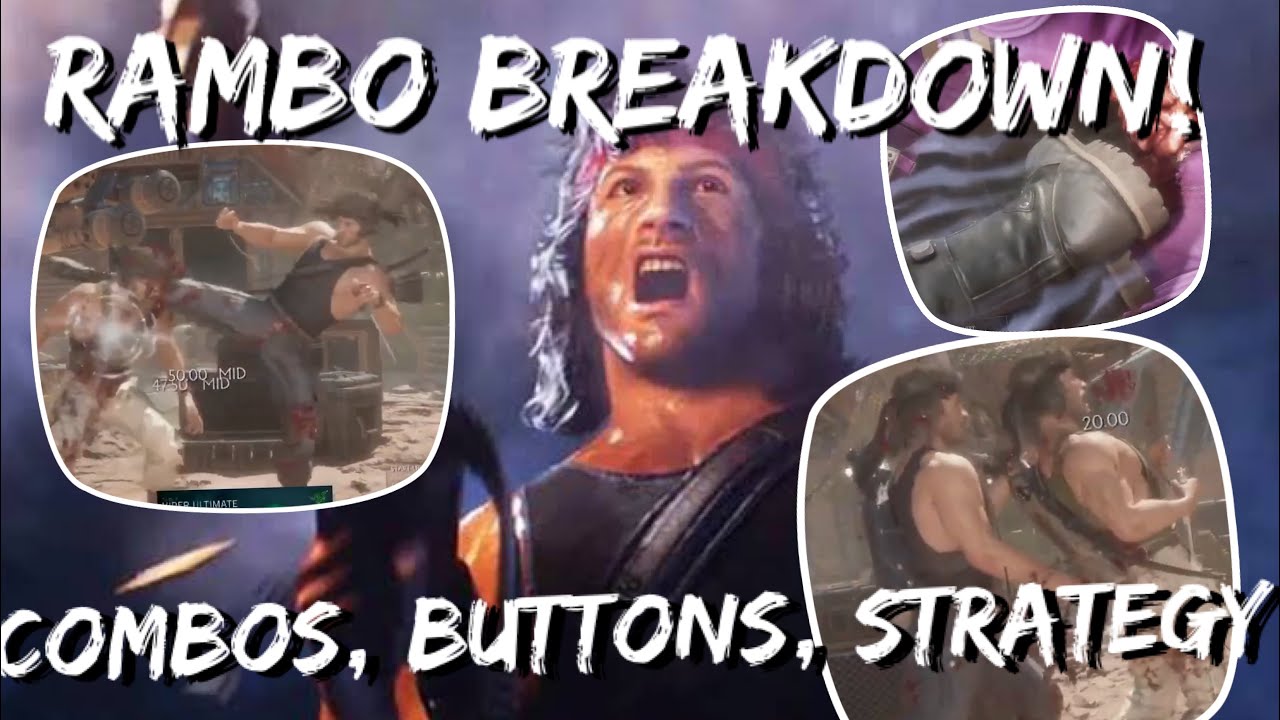 Rambo Breakdown! All Explained! MK11 Ultimate