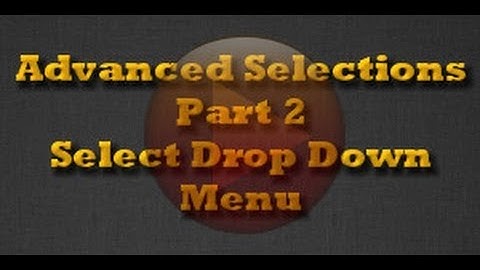 GIMP Tutorial - Select Menu Options - Advanced Selections Part2 -  XDTutorials.com