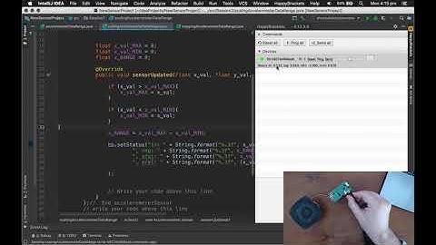 Happy Brackets - Tutorial 4 - Responding to Sensors