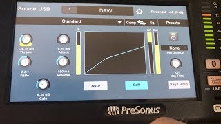 Standard Compressor | Presonus StudioLive 24 Series III