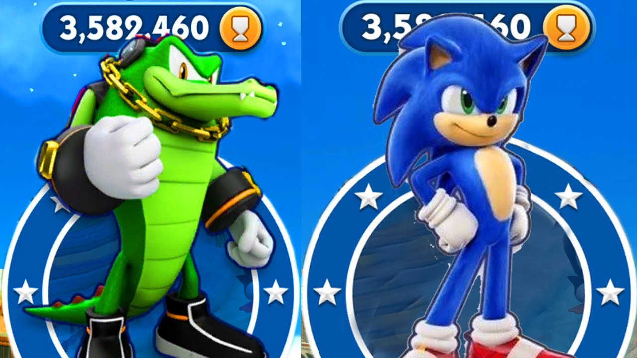 Sonic Dash vs Sonic Forces Speed Battle Android Gameplay Run - YouTube