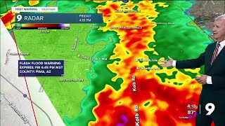 Storms in Tucson - evening of July 1