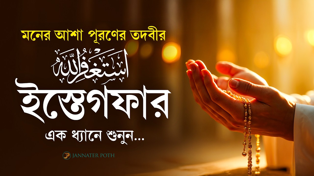 ১ বার শুনলে ভাগ্য বদলে যাবে! রমজানের সেরা ইস্তেগফার  Powerful Istighfar 2026