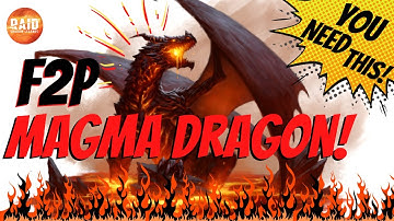 F2P Magma Dragon Easy Build!  Raid Shadow Legends