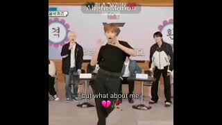 What About Him black Pink seventeen  dk very Sad