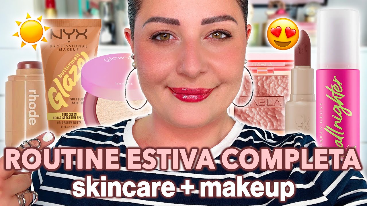 Routine estiva PELLE MATURA completa: skincare + makeup leggero e luminoso ☀️