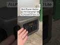 Is this the Best Power Station for camping? ALLPOWERS R1500 lite #allpowers #powerstation #camping