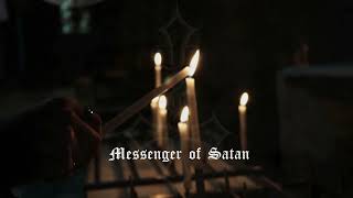 Embraced by Darkness  - Messenger of Satan [Official Lyric Video / Black Metal] HQ