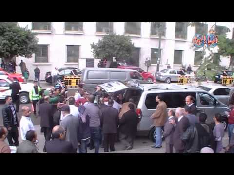 جنازة مهية للدكتور عبد العزيز حجازى يتقدمها مندوب الرئاسة ومحلب