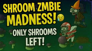 Shroom Zombie Madness! 🌙 Only Mushrooms to Defend the Night! 🍄🧟♂️
