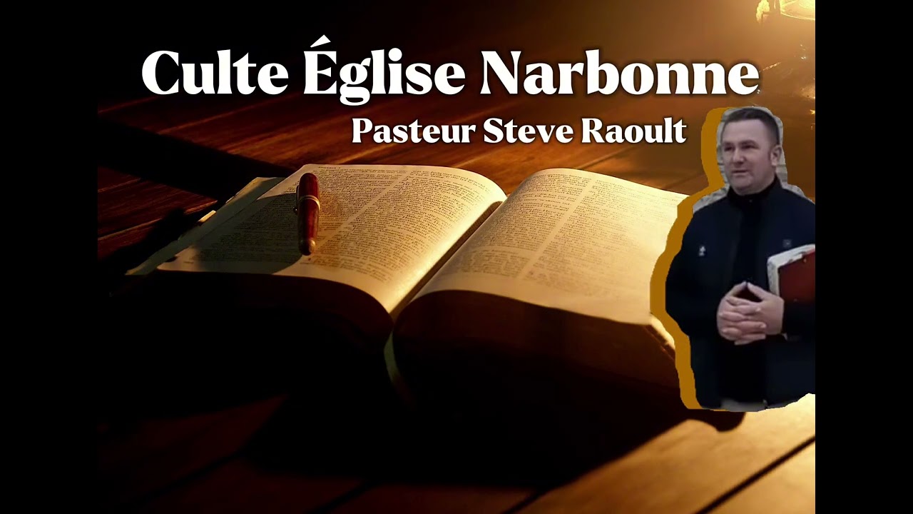 Culte Pasteur Steve Raoult - “ L’homme Saint-Esprit ”
