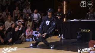 Hip hop Top 16  Juste Debout Gold 2023  Les Twins (Larry) vs Majid